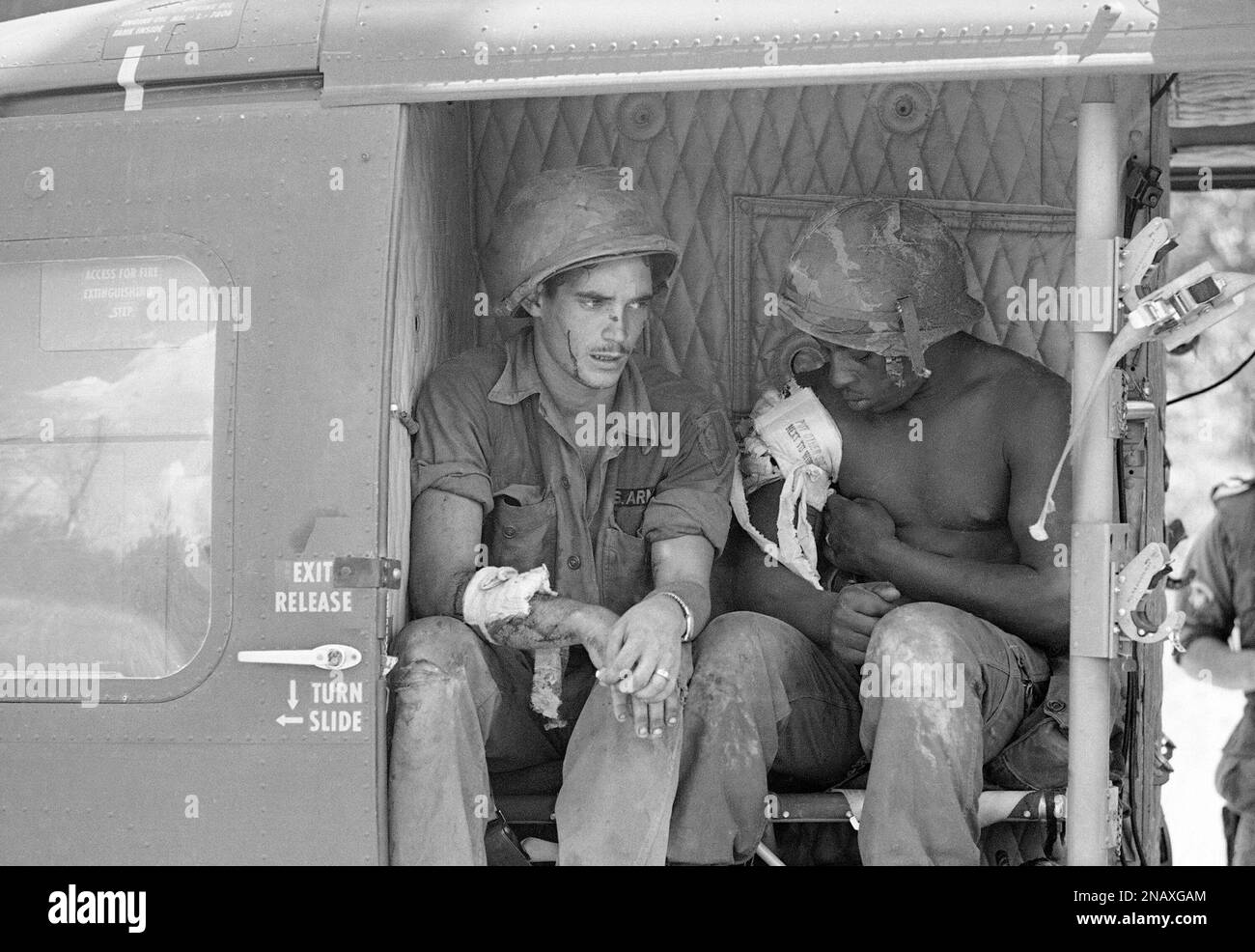 Their job was done and so the eager, gungho leathernecks from the second battalion of the