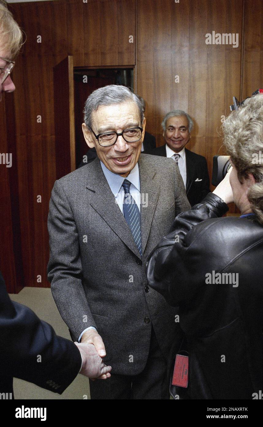 New United Nations Secretary General Boutros Boutros Ghali Of Egypt new-united-nations-secretary-general-boutros-boutros-ghali-of-egypt