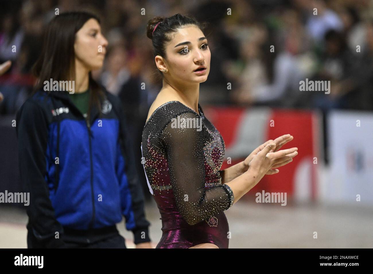 Florence, Italy. 11th Feb, 2023. Manila Esposito (Ginnastica