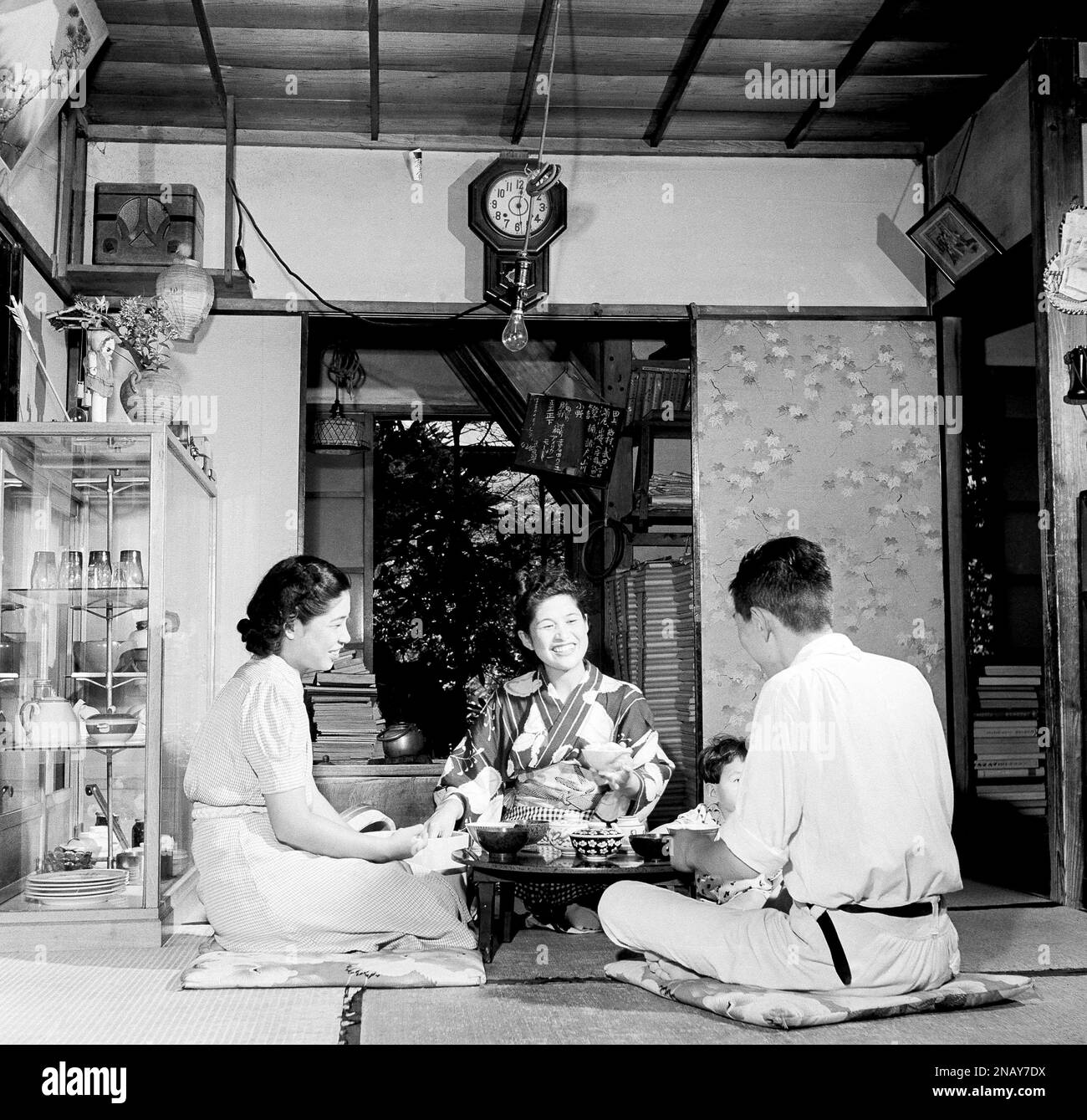 the-kawanabe-family-breakfasts-on-black-market-rice-and-rationed-dried