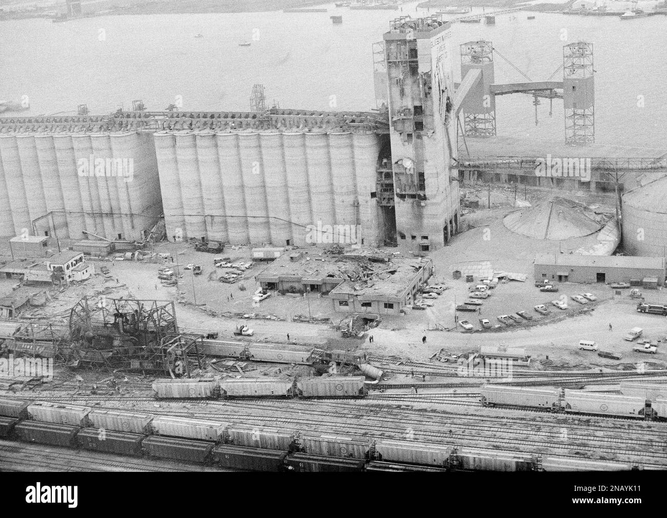 FILE In this Dec. 28, 1977, file photo the Galveston, Texas, grain