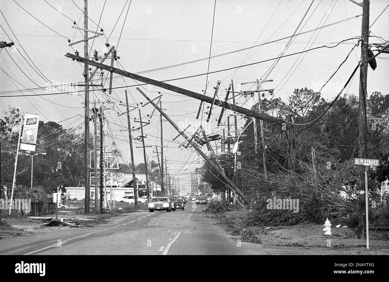 Damage Of Hurricane Frederic