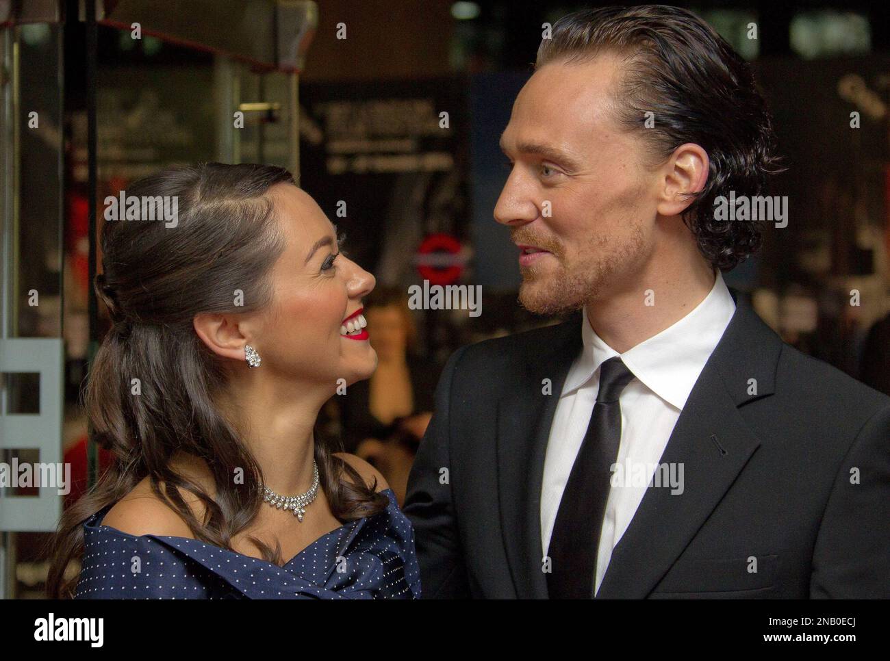 Tom Hiddleston And Susannah Fielding Kissing