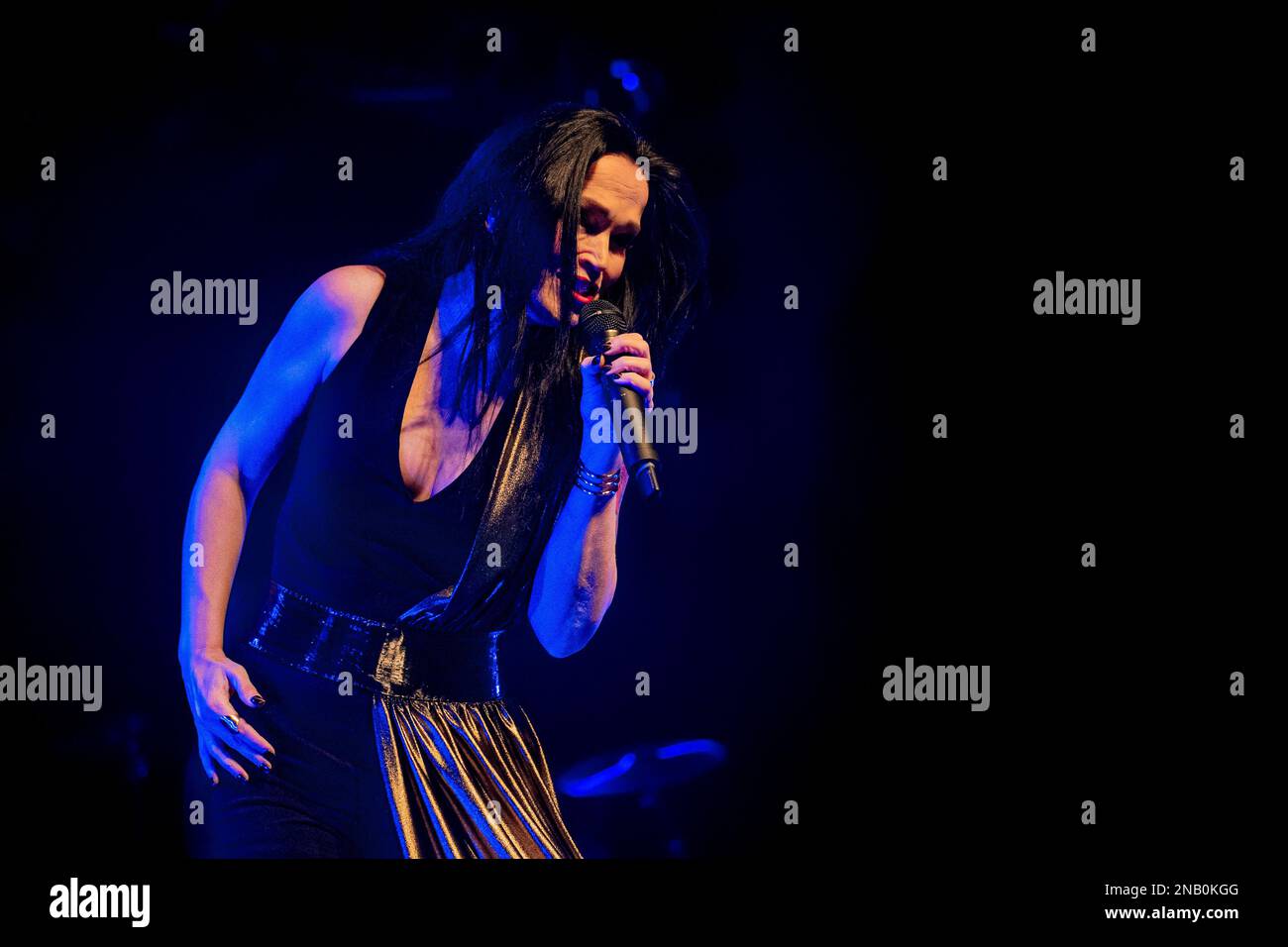 Milan, Italy. 10th Feb, 2023. Tarja Turunen the Raw Tour 23 live concert at Live Club in Trezzo sull'adda Italy Milan February, 10 2023 (Photo by Andrea Ripamonti/NurPhoto) Credit: NurPhoto SRL/Alamy Live News Stock Photo