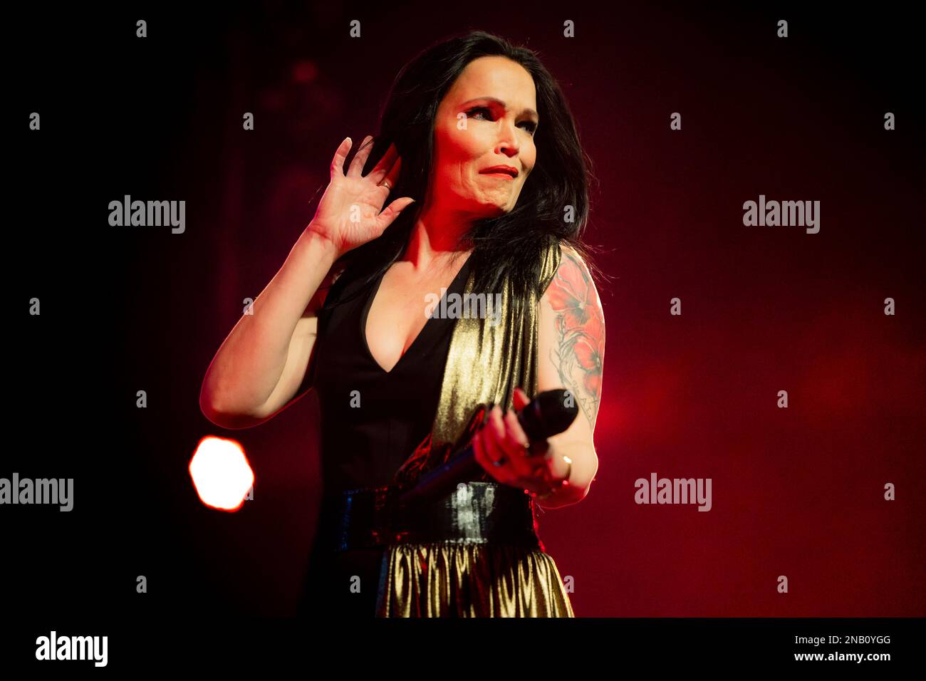 Italy 10 February 2023 Tarja Turunen - Raw Tour 23 - live at Live Club Trezzo sull'Adda Milan © Andrea Ripamonti / Alamy Stock Photo