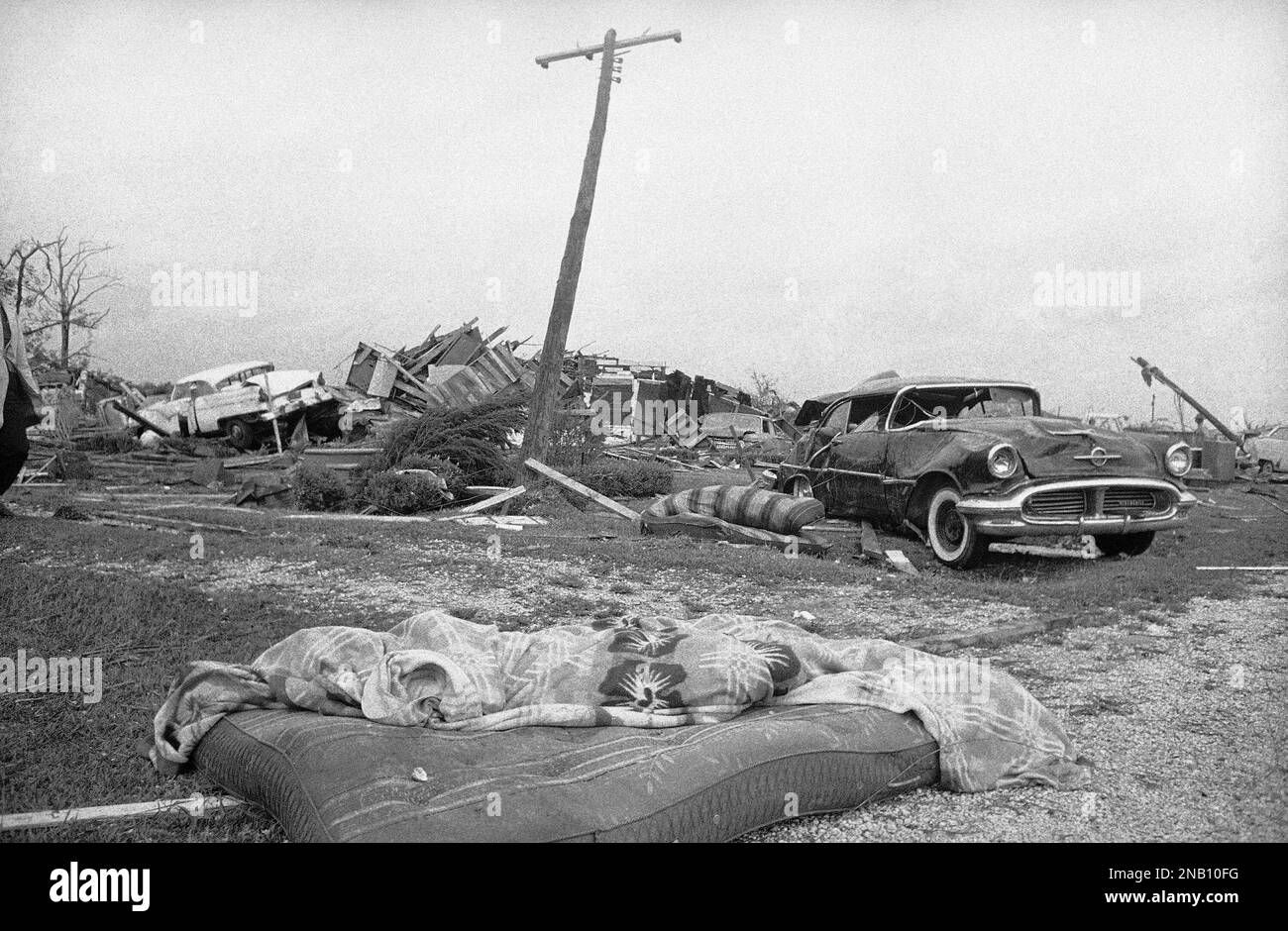 A hurricanespawned tornado cut a deathdealing path through Larose, La