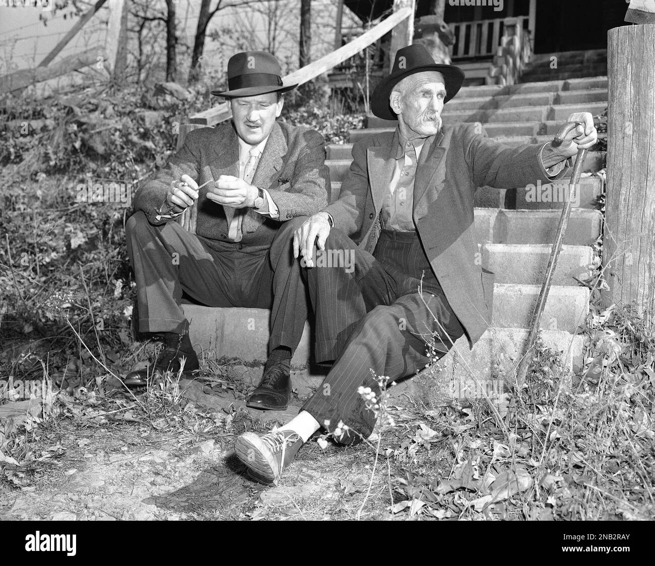 Ever handy with their rifles, Bill Henderson and Scott Partin were leaders among the moonshiners