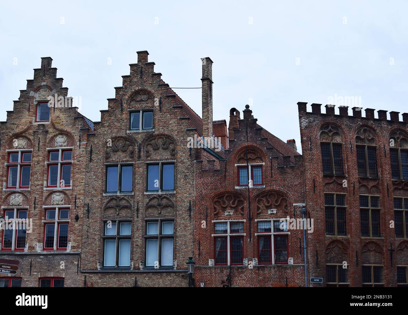 Old houses in Bruges, Belgium Stock Photo Alamy