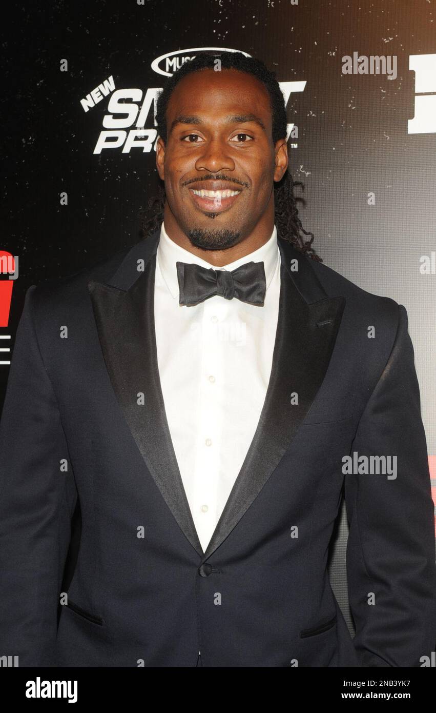 Steven Jackson arrives at ESPN The Magazine Body Issue Party, Thursday