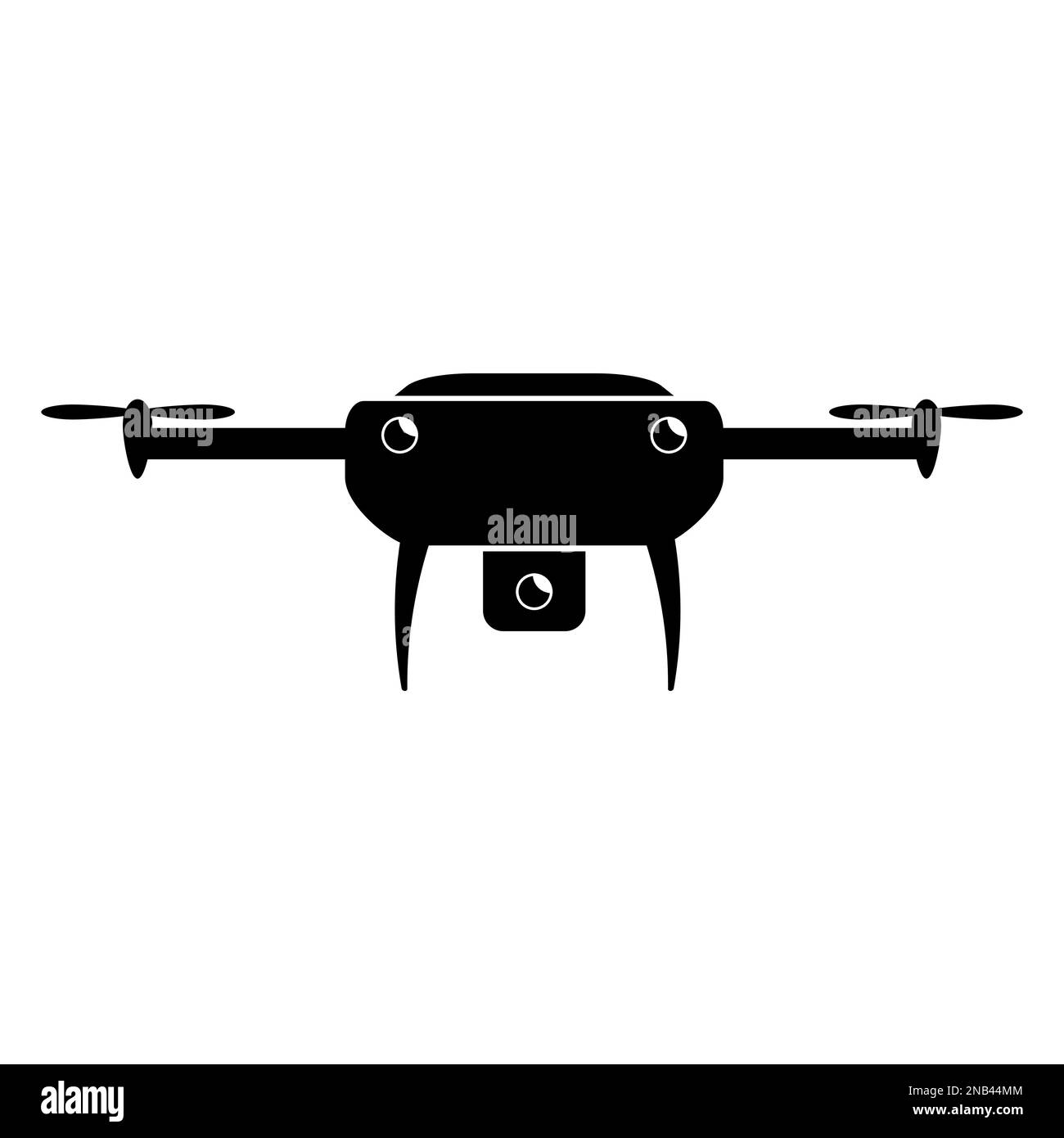 Drone icon vector on white background Stock Vector Image & Art Alamy