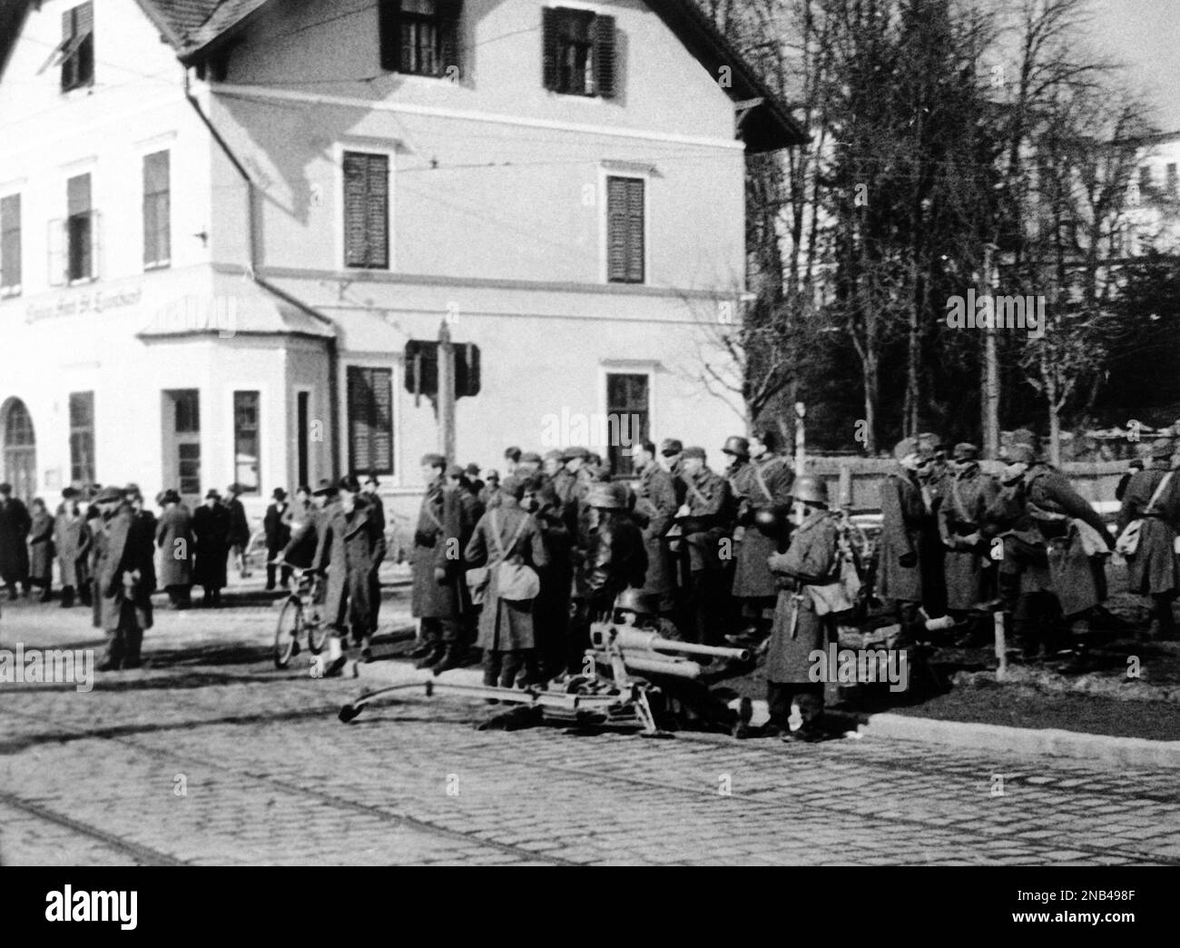 The troops who were sent from Vienna to surround Graz and prevent a ...