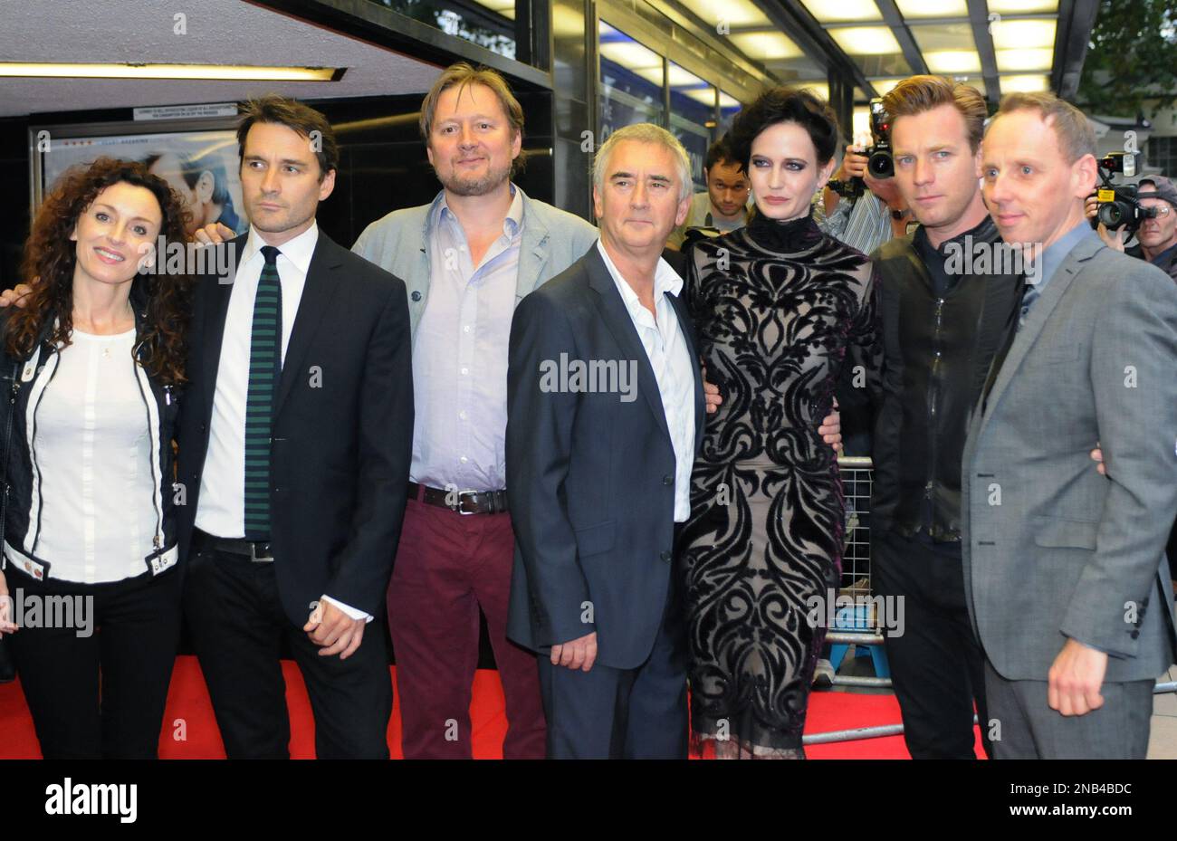 From left, producer Gillian Berrie, actor Alastair Mackenzie, director