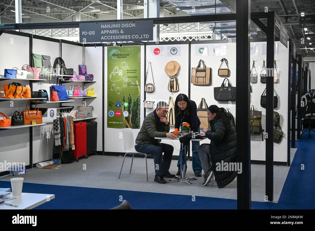 Olympia London, London, UK. 13th February 2023. One to watch 'Pure