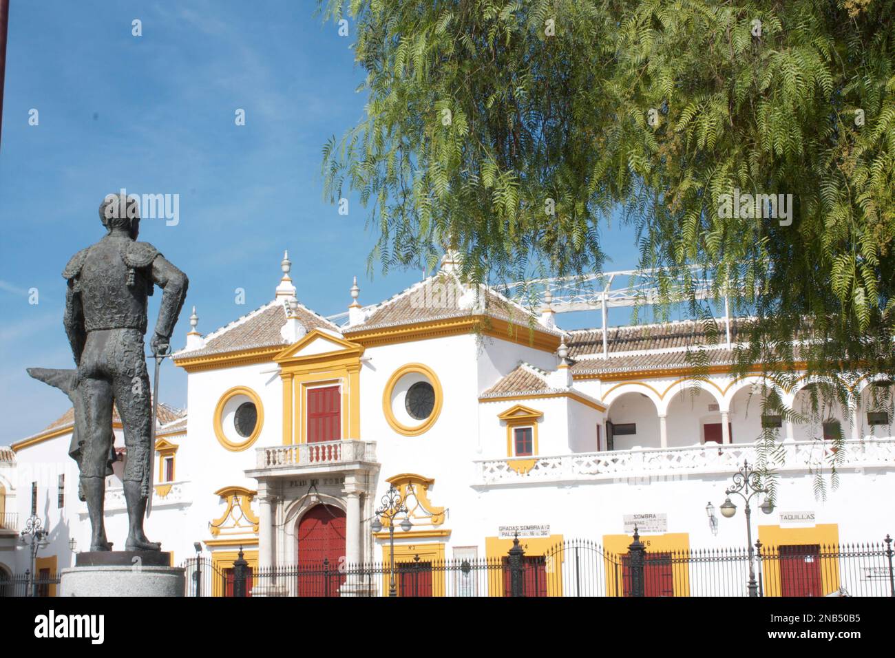 Plaza de Toros de la Maestranza, Seville, Andalusia,Spain Stock Photo