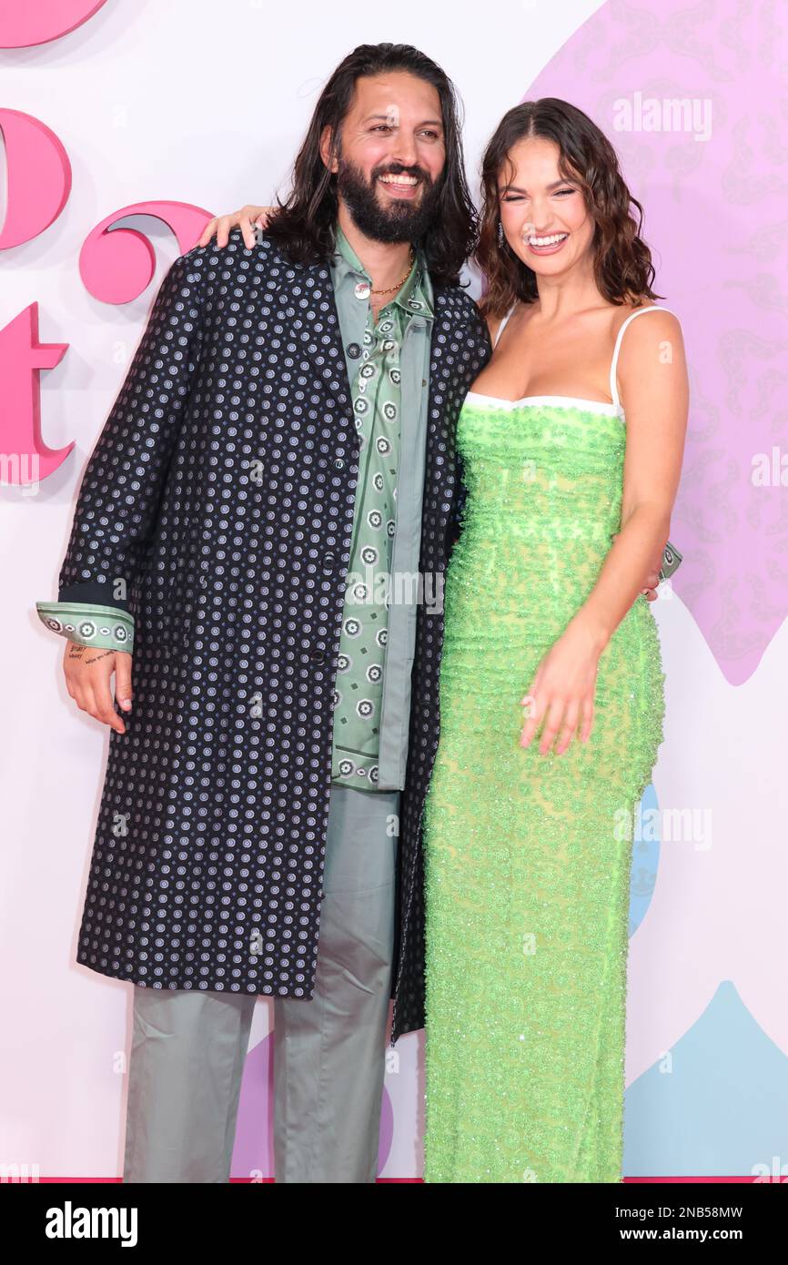 Shazad Latif and Lily James, What's Love Got to Do with It? - UK ...