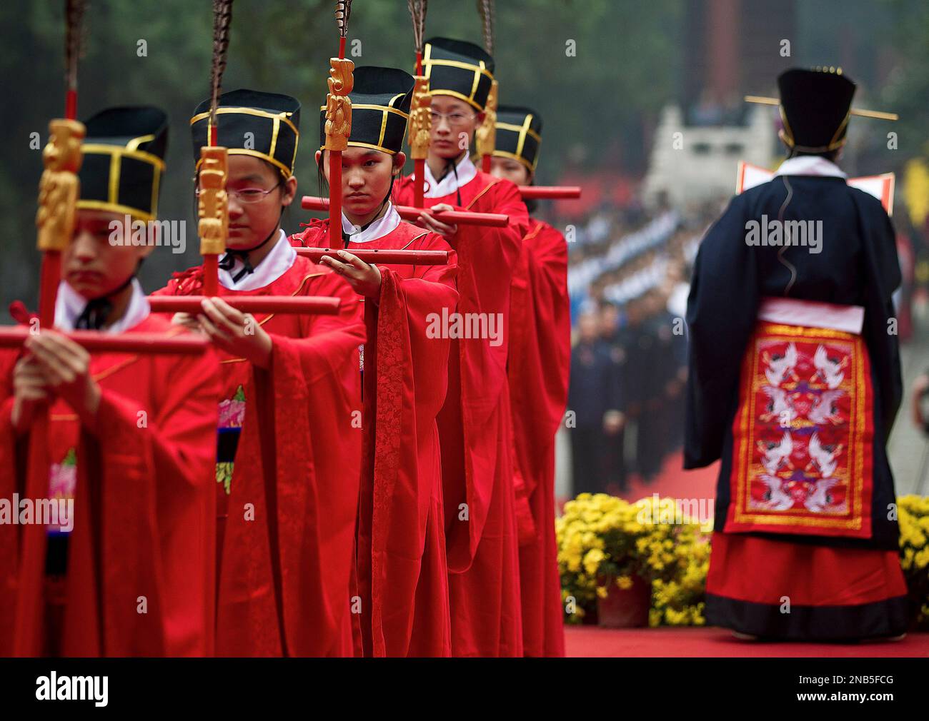 school-children-dressed-as-ancient-chinese-scholars-take-part-in-a