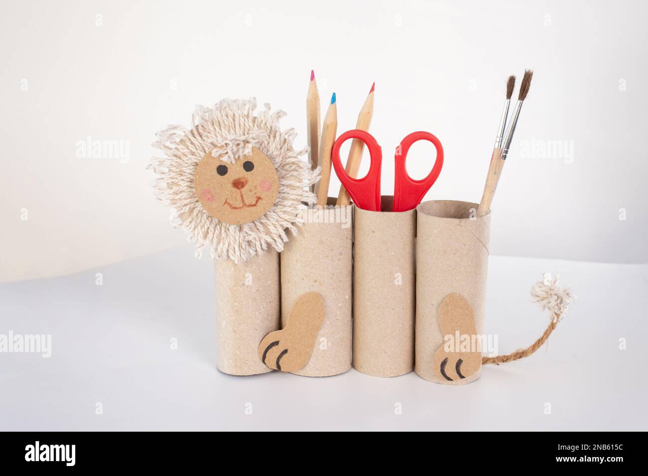 toilet paper roll craft, recycle concept, DIY for kids, simple activity