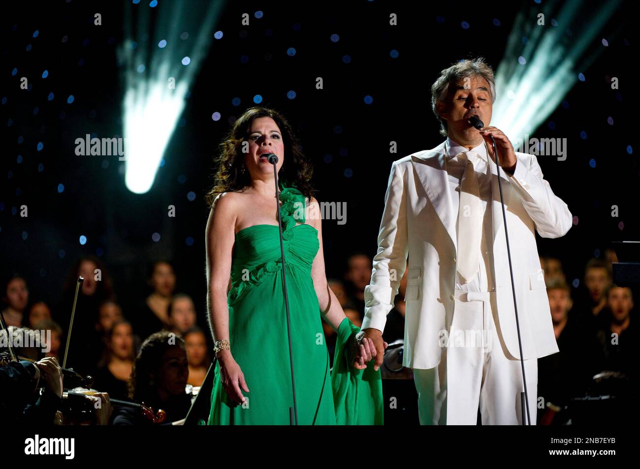 Andrea Bocelli with Ana María Martínez in Central Park - Andrea Bocelli  in - Classic FM