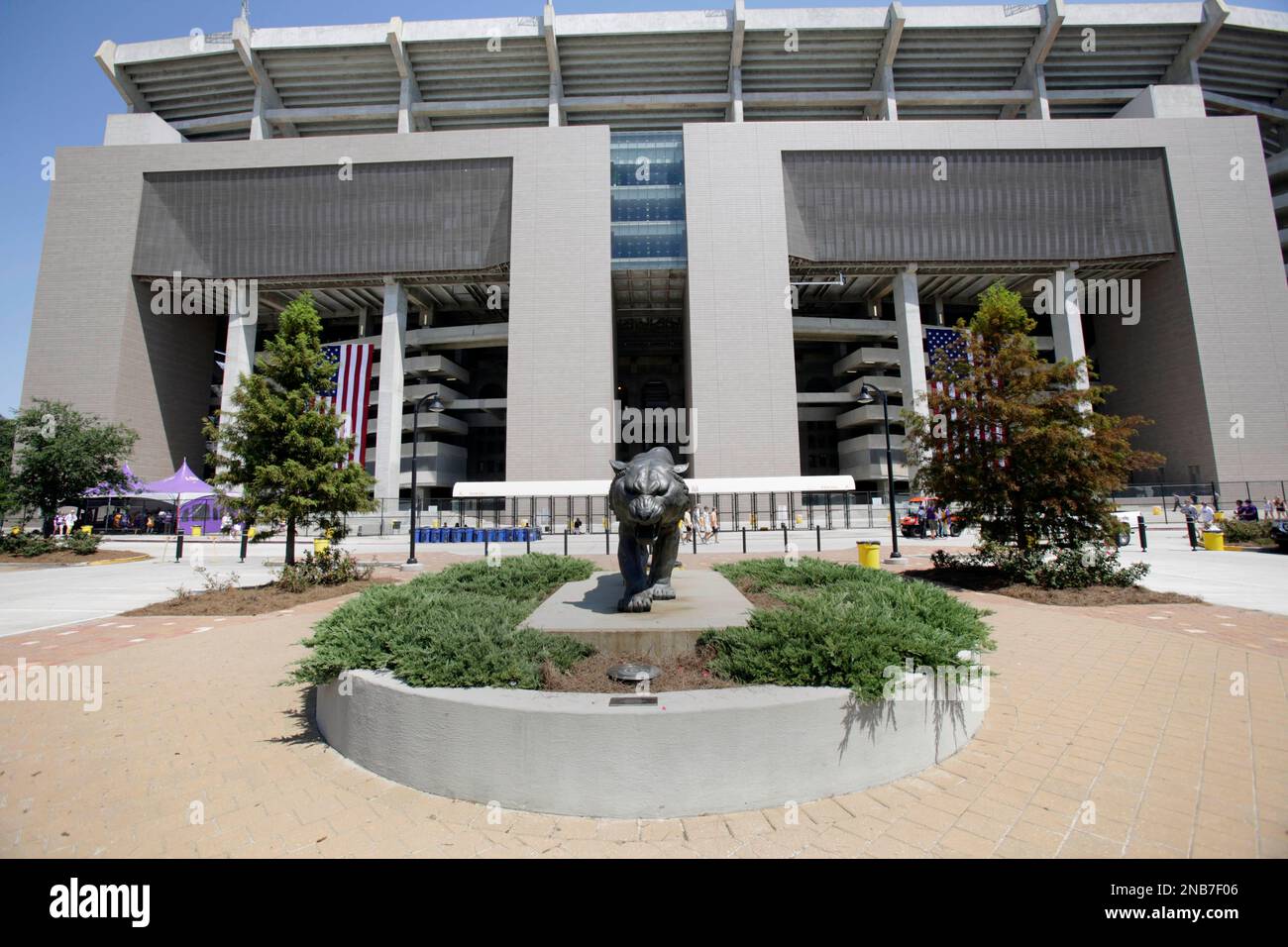 LSU's Tiger Stadium before the start of the LSUNorthwestern State NCAA