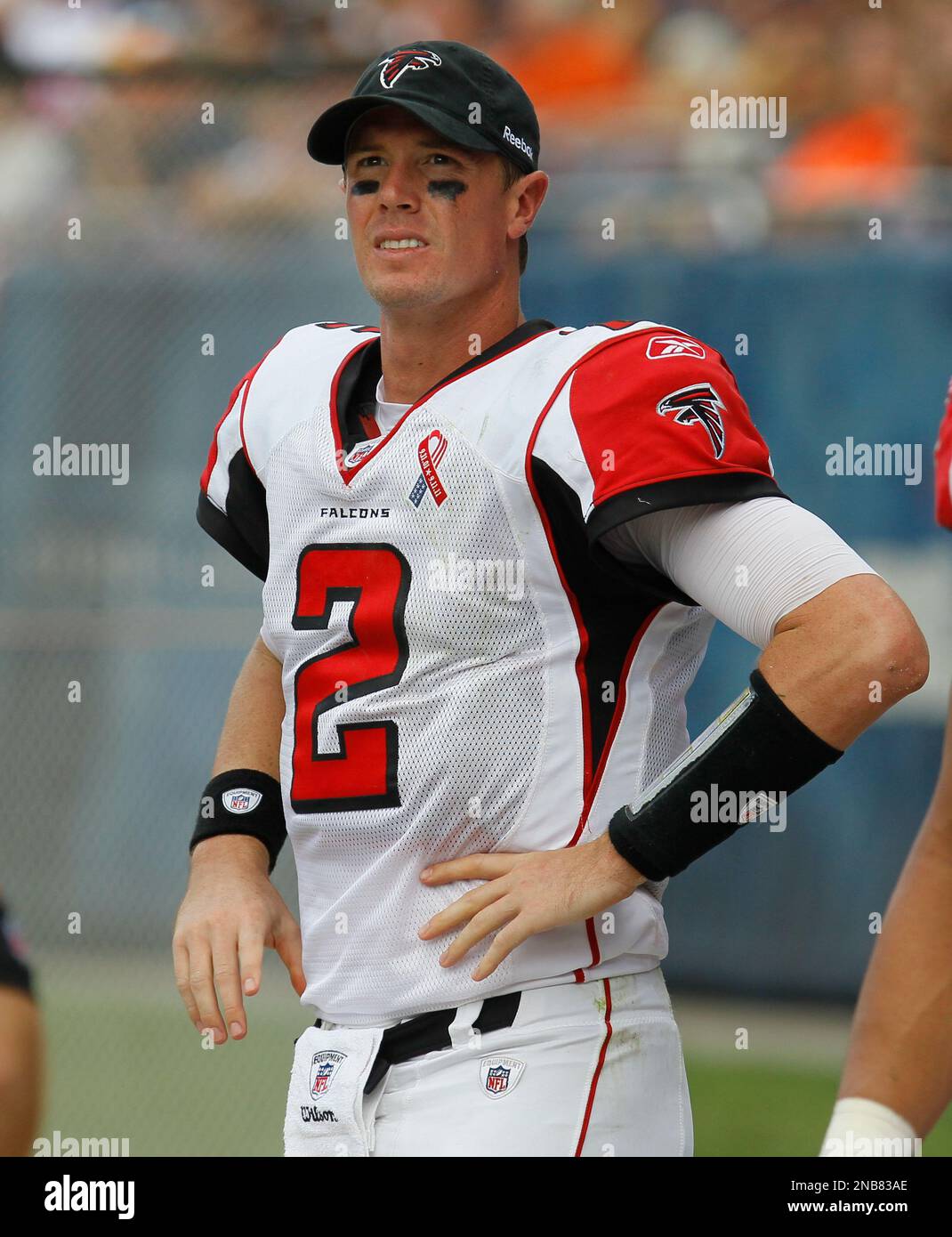 Atlanta Falcons quarterback Matt Ryan on the sidelines in the second ...