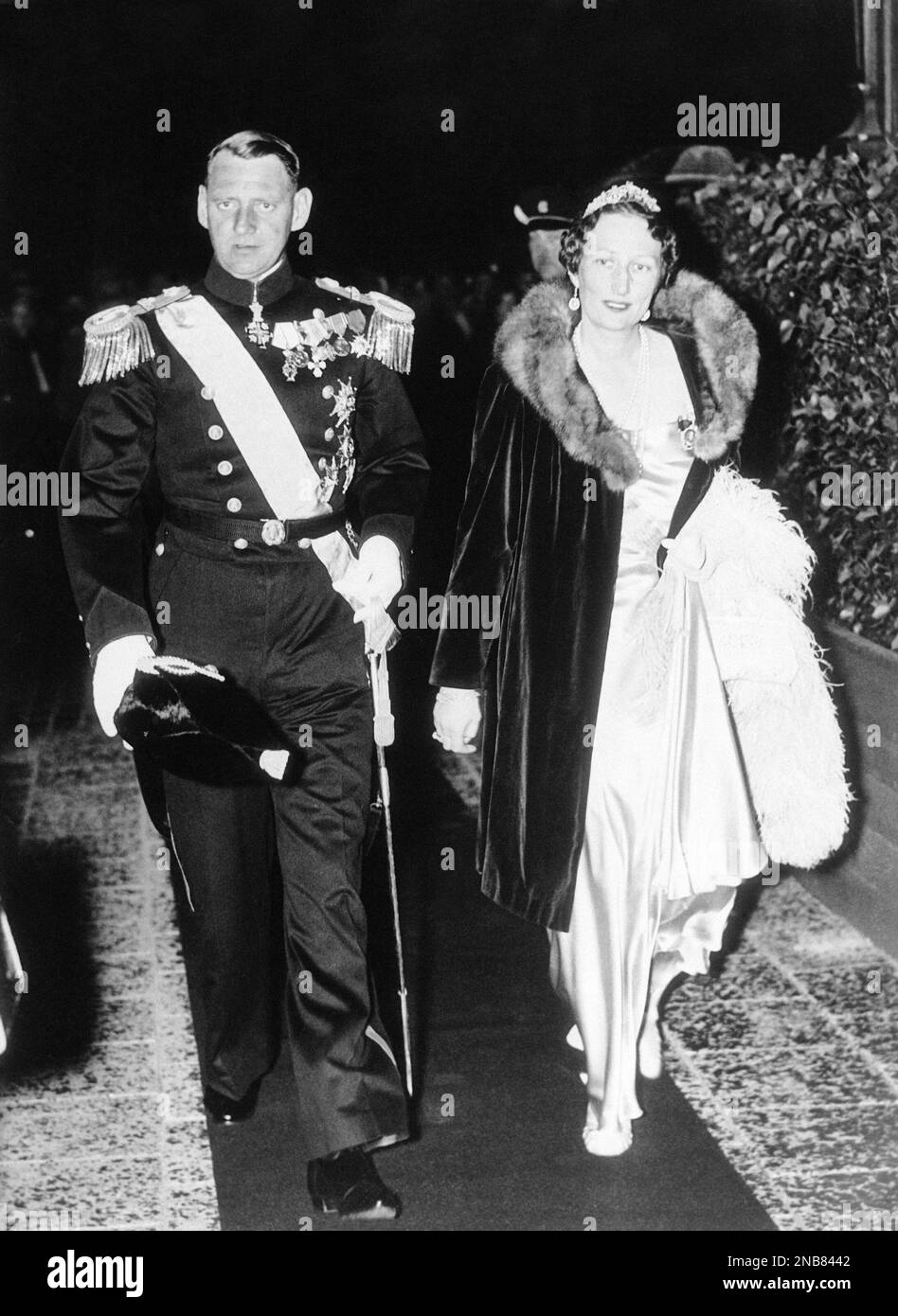 King Gustav and members of the Royal family attended a big ball given