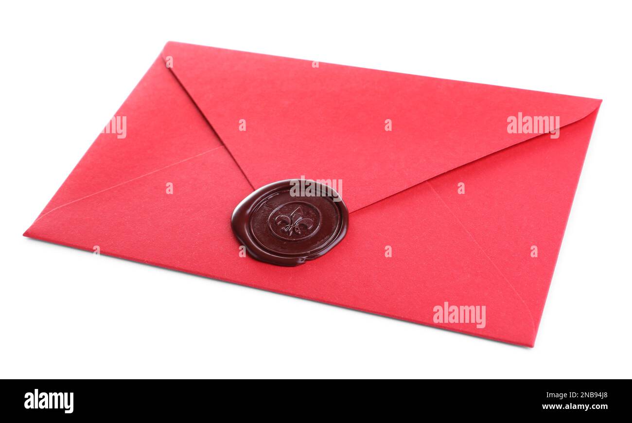 Sealing wax and envelope hi-res stock photography and images - Alamy