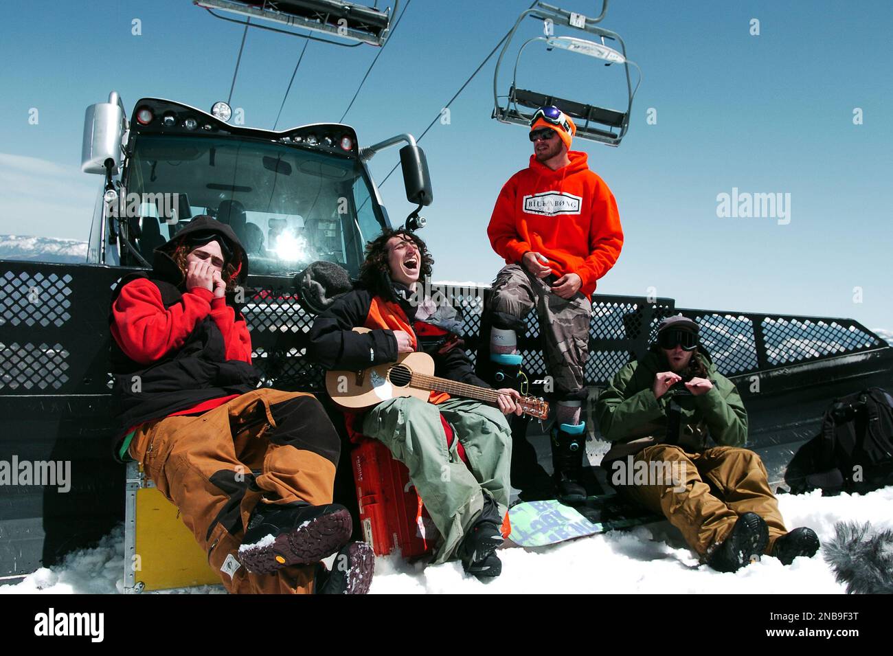 In this May 8, 2011 photo, members of the Frends crew, from left, Danny