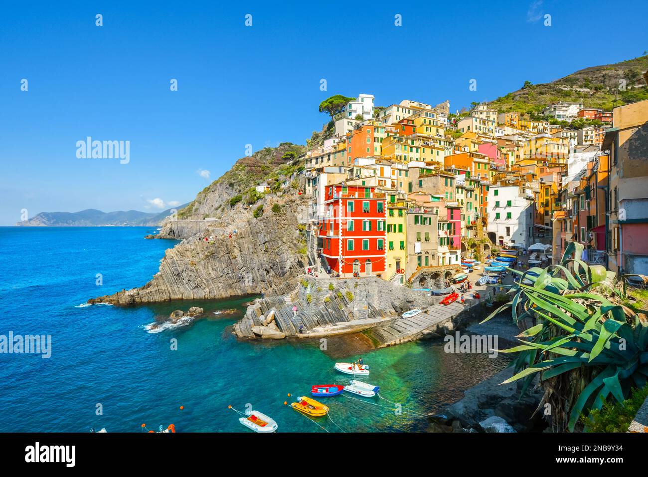 The Colorful Fishing Village Of Riomaggiore Italy One Of The Five the-colorful-fishing-village-of-riomaggiore-italy-one-of-the-five