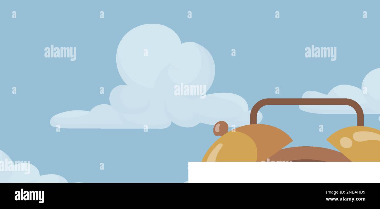 Vector illustration of a Banner for Daylight Saving Time with time