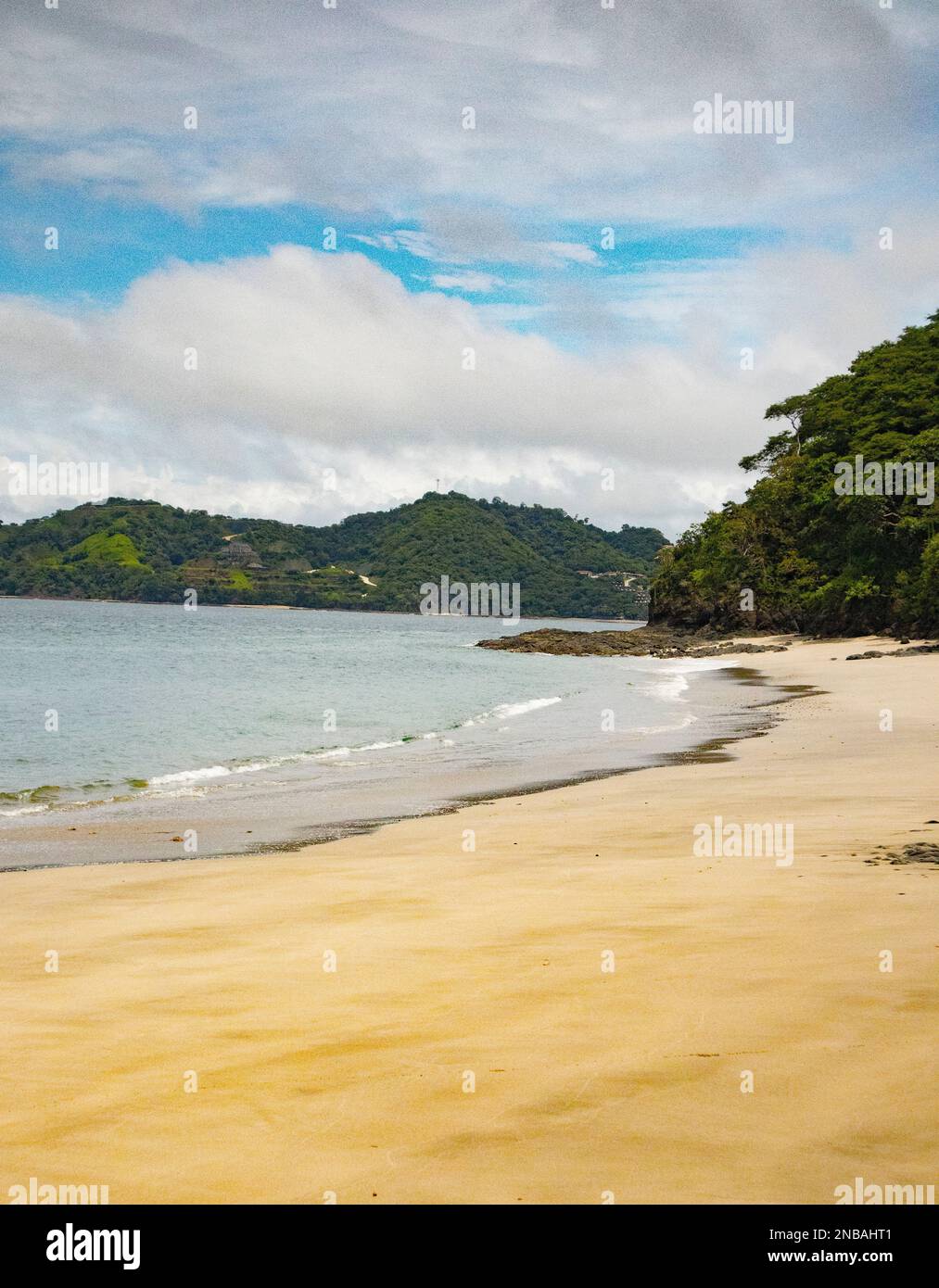 Penca Beach, beautiful hidden beach in the province of Guanacaste Costa