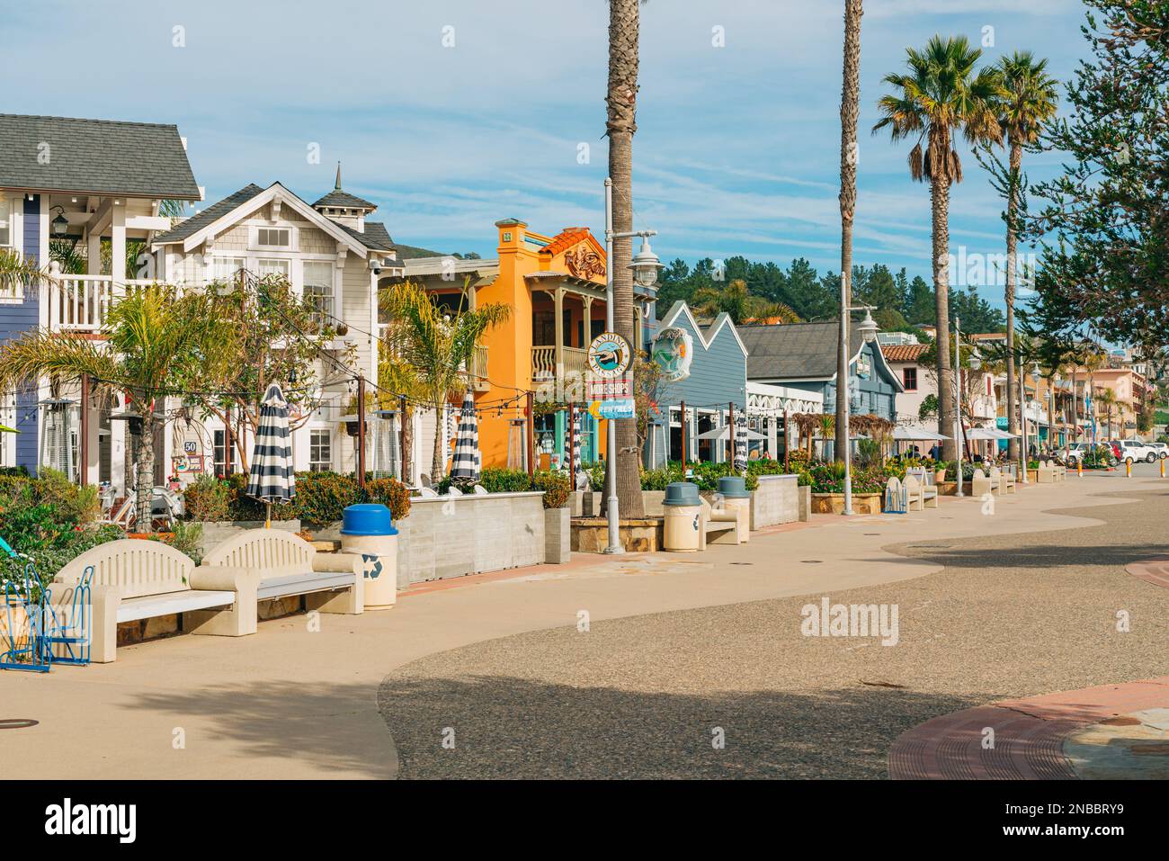 Avila Beach, California, USA February 2, 2023. Avila Beach city