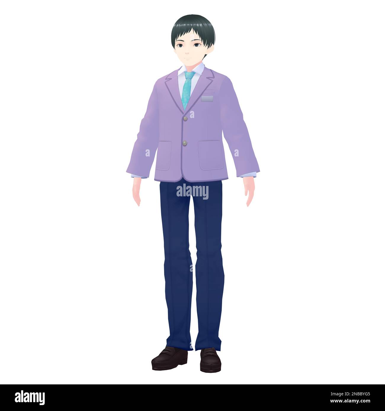 Male cabin crew worker hi-res stock photography and images - Alamy