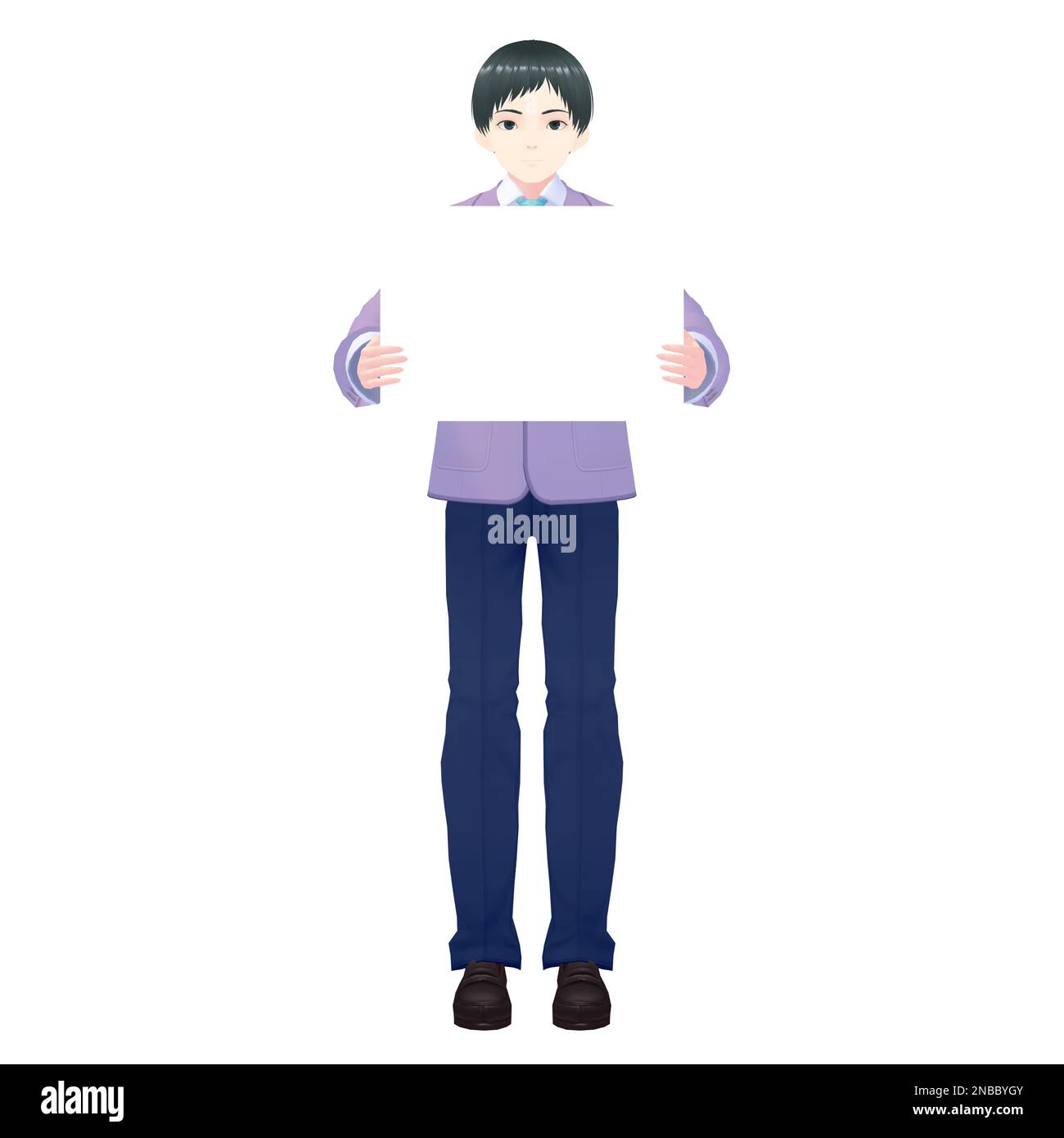 Male cabin crew worker Cut Out Stock Images & Pictures - Alamy