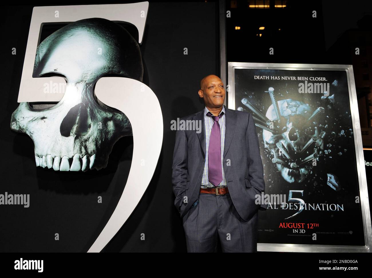 Tony Todd at the Los Angeles Special Screening of Final Destination 5  held at Grauman's Mann Chinese Theatre in Hollywood, CA. The event took  place on Wednesday, August 10, 2011. Photo by