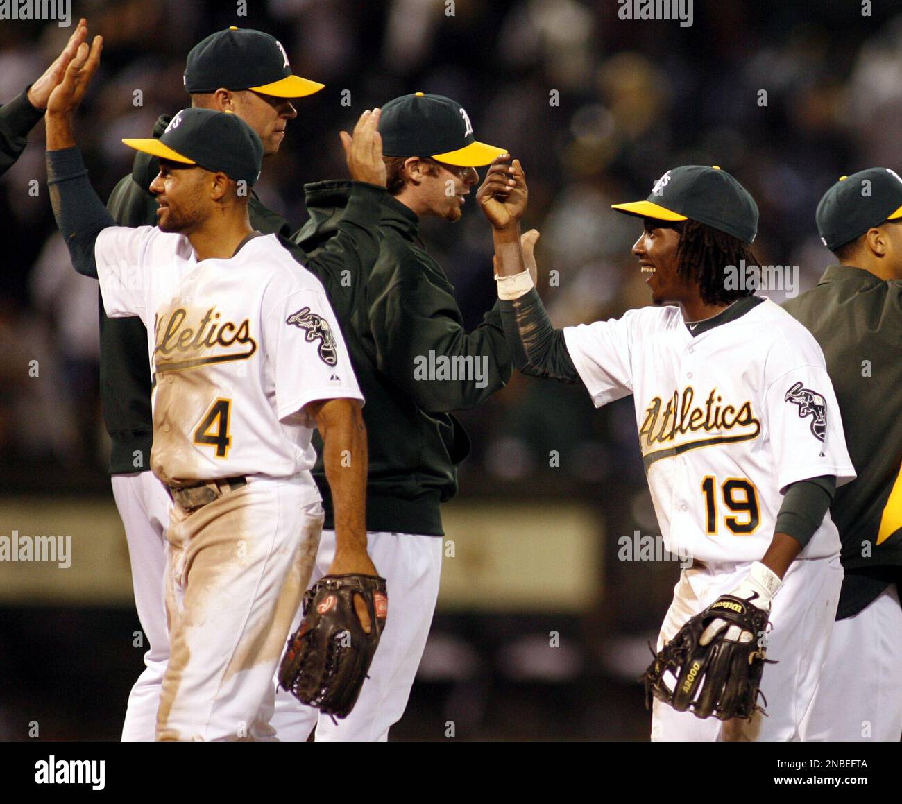 In this July 23, 2014 file photo, Oakland Athletics' Yoenis