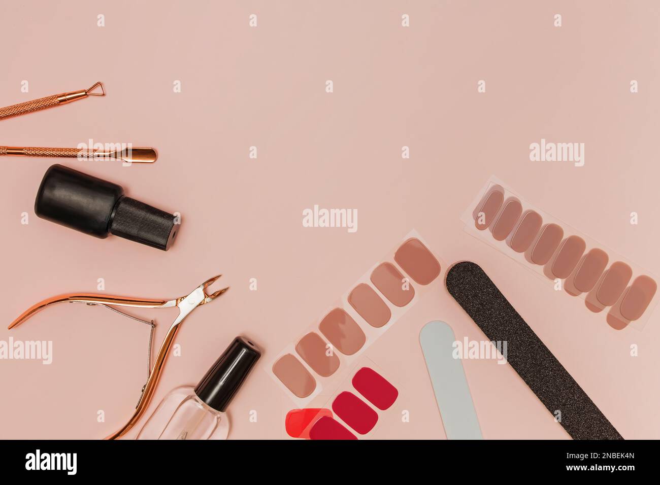 Various Nail Tools And Accessories Are On A Tabletop Background, Manicure  Tools Name With Picture, Manicure, Beauty Background Image And Wallpaper  for Free Download