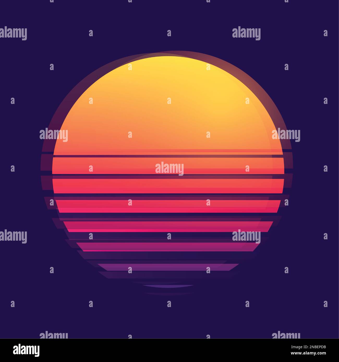 Realistic plastic film overlay for album cover design with a collection of  stickers retro futuristic style. Vector illustration Stock Vector