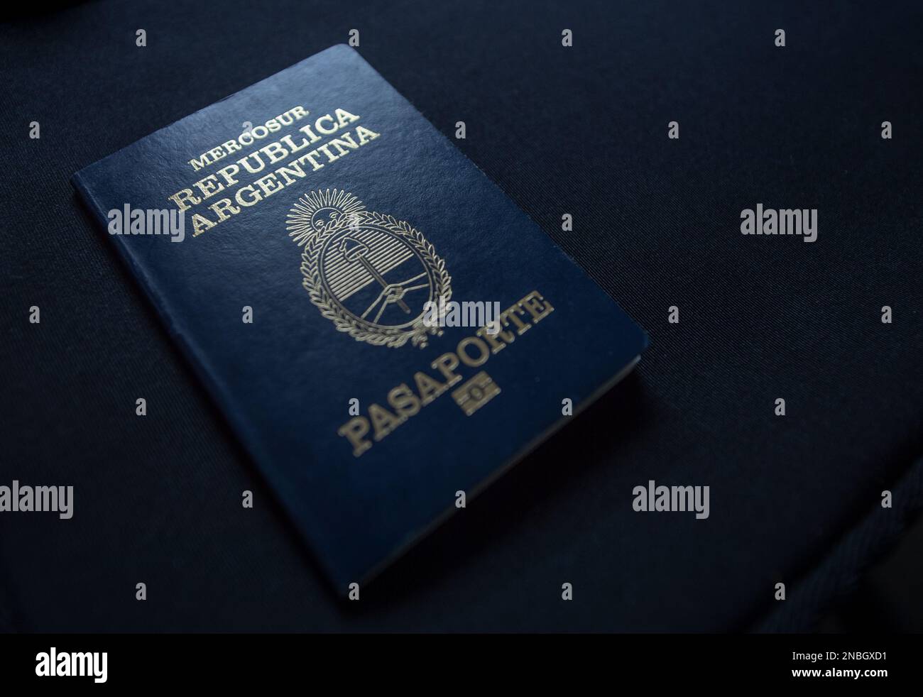 Buenos Aires, Argentina. 13th Feb, 2023. An Argentine passport can be seen on a desk. Credit: Florencia Martin/dpa/Alamy Live News Stock Photo