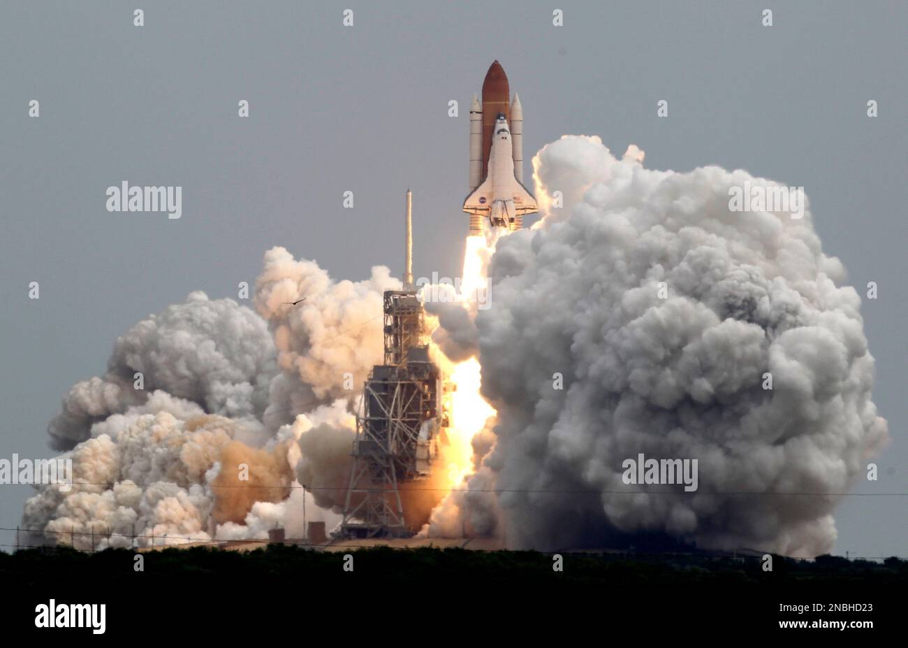 Space shuttle Atlantis lifts off from Pad 39A at the Kennedy Space ...