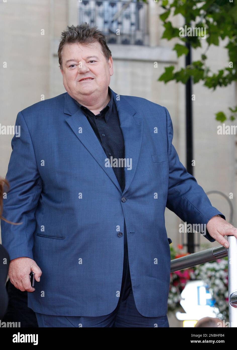 British Actor Robbie Coltrane Arrives In Trafalgar Square, In Central ...