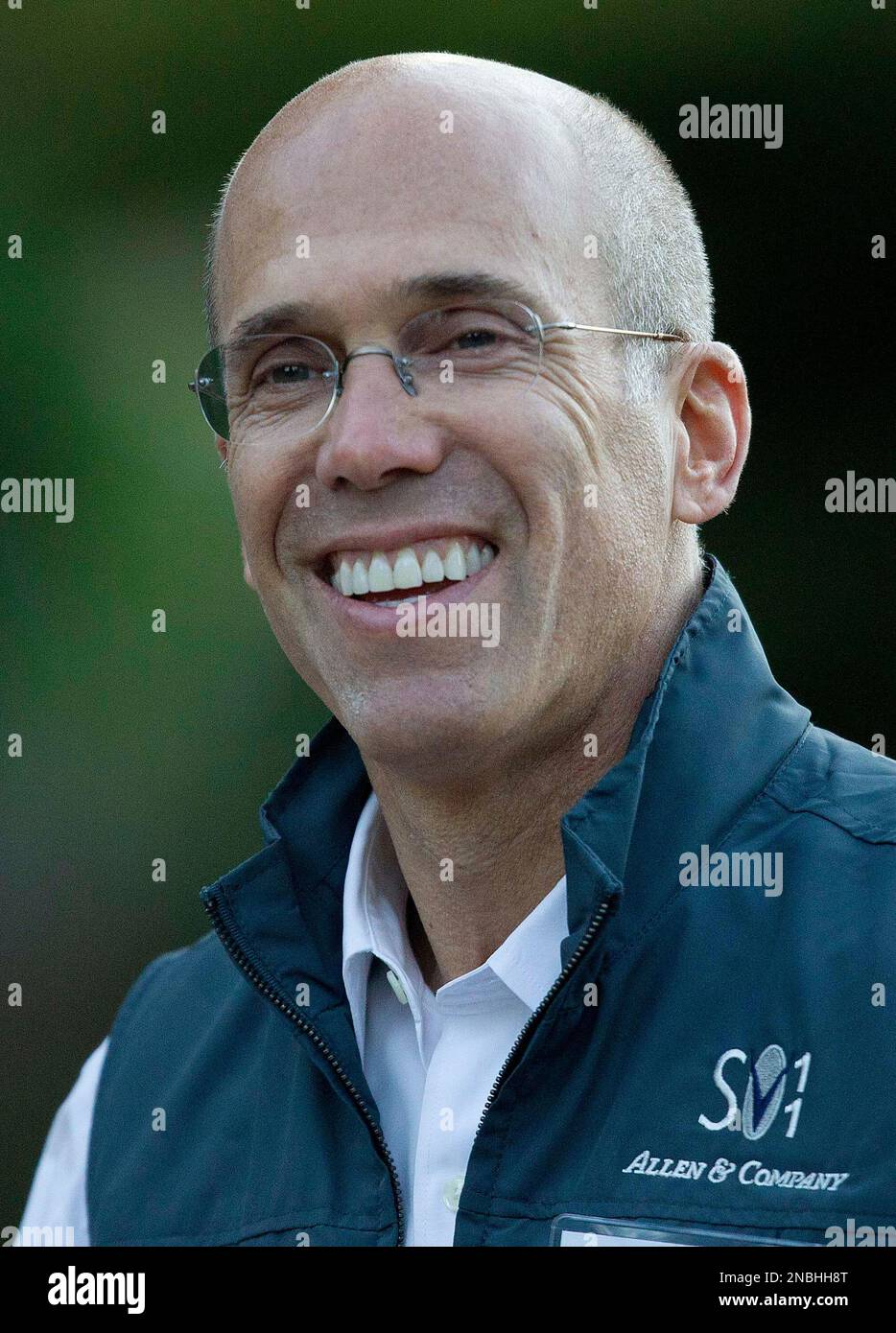 Jeffrey Katzenberg, CEO of DreamWorks Animation arrives at the Sun ...