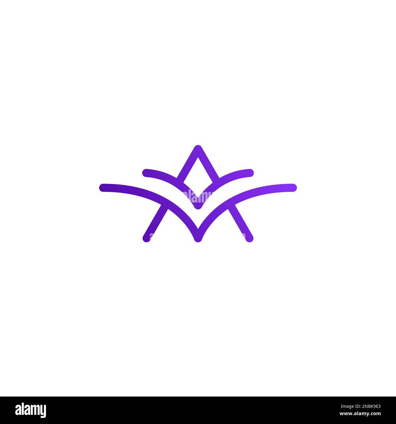 Letter A Logo Symbol vector. A Initial. AV Logo Stock Vector