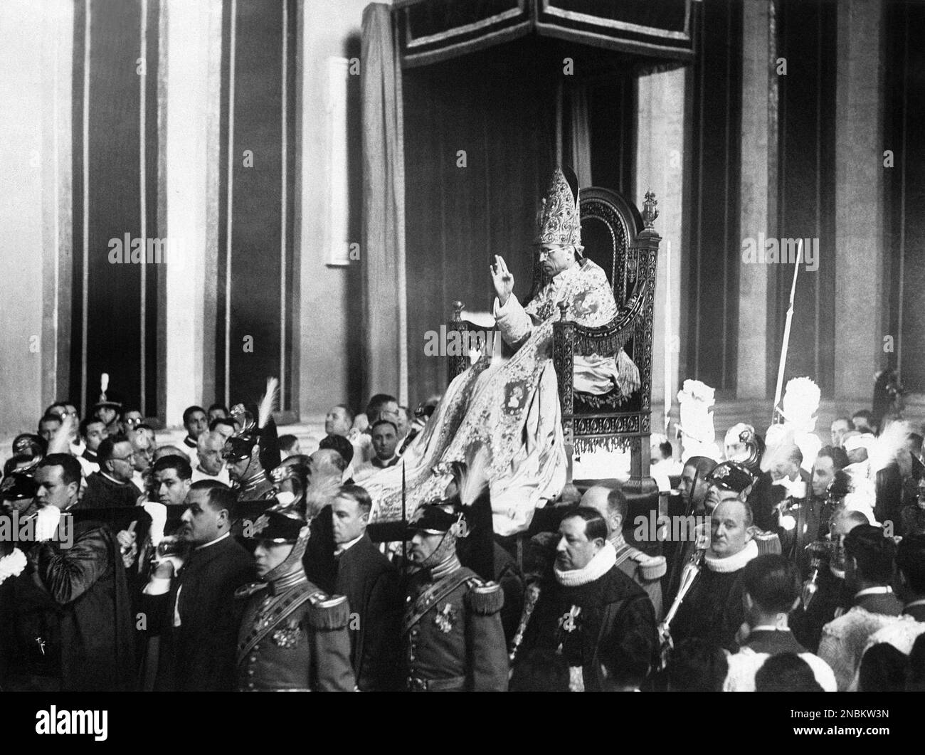 Pius Xii Rome Amid all the splendour of roman ritual, Pope Pius XII was crowned on ...