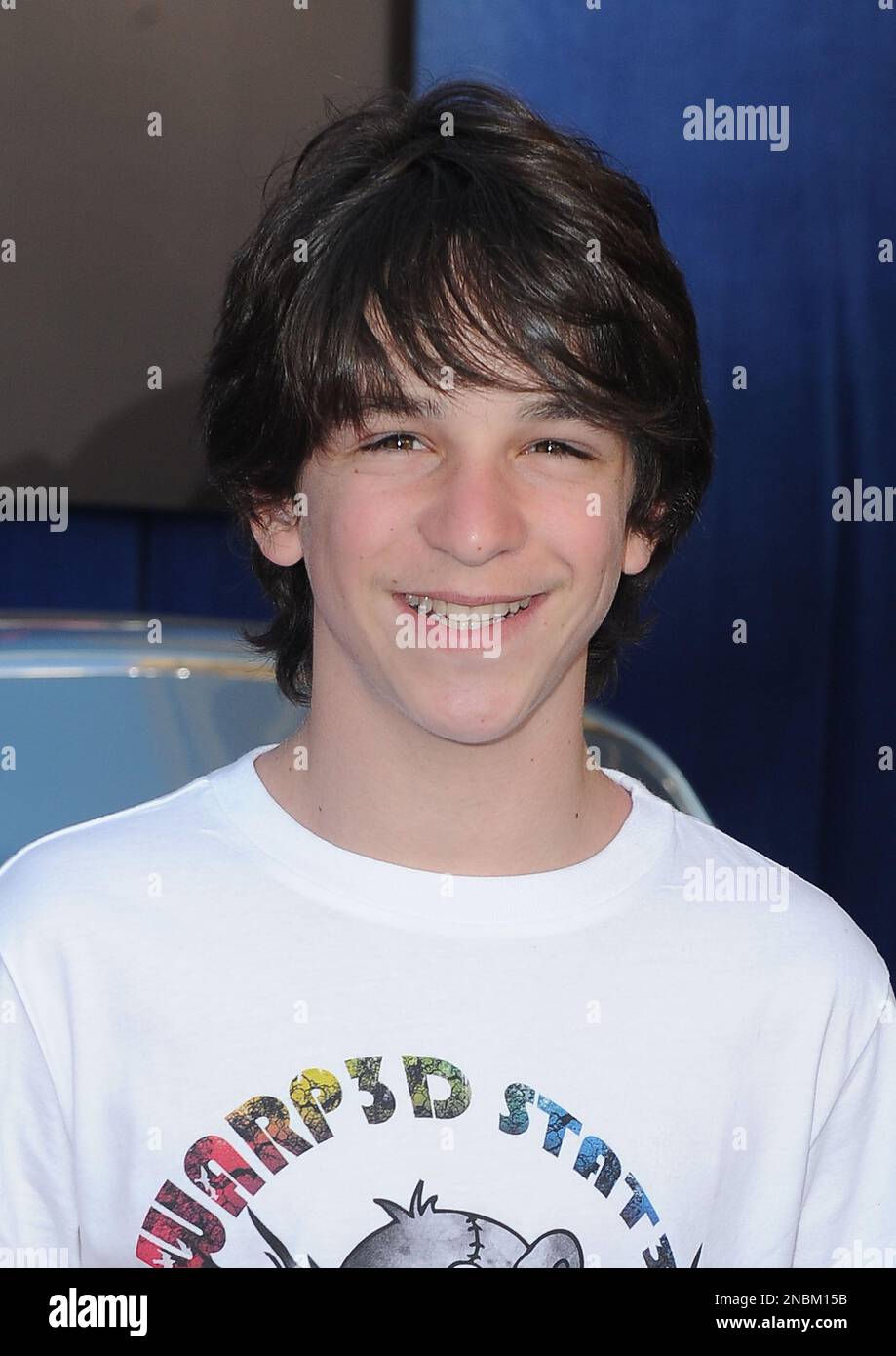 Zachary Gordon arrives at the world premiere of "Cars 2" at El Capitan