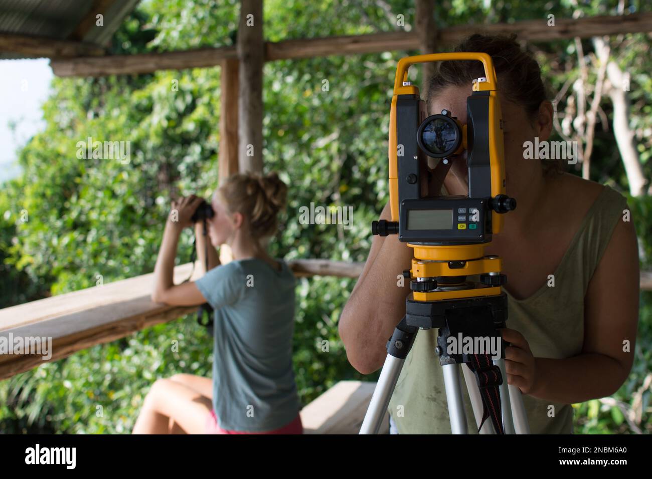Marine biologists and volunteers at Marine Conservation Cambodia