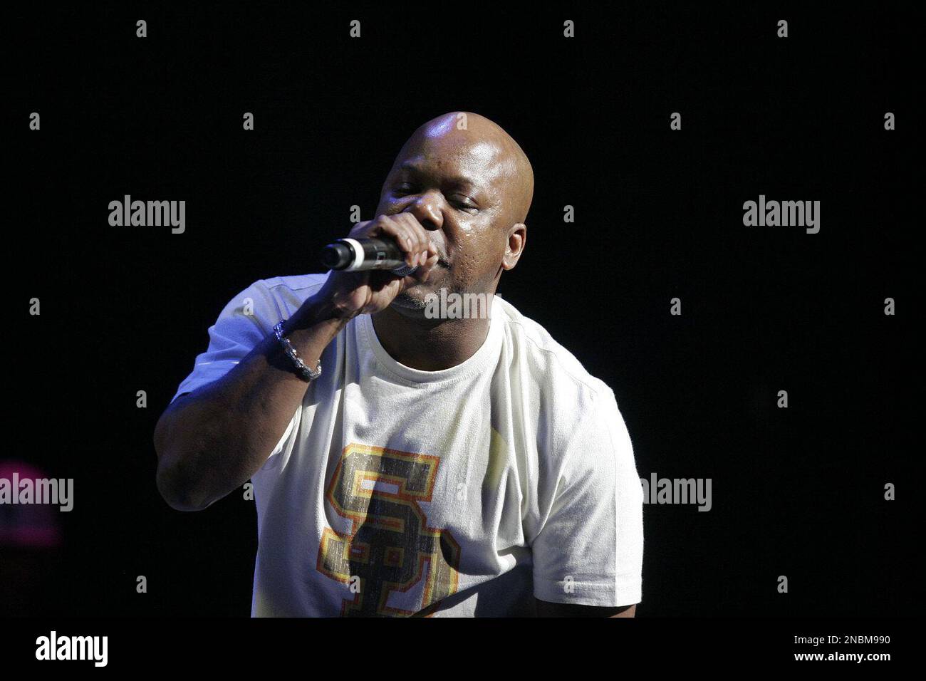 Rapper Too Short is seen at the Tupac Shakur 40th Birthday Concert ...