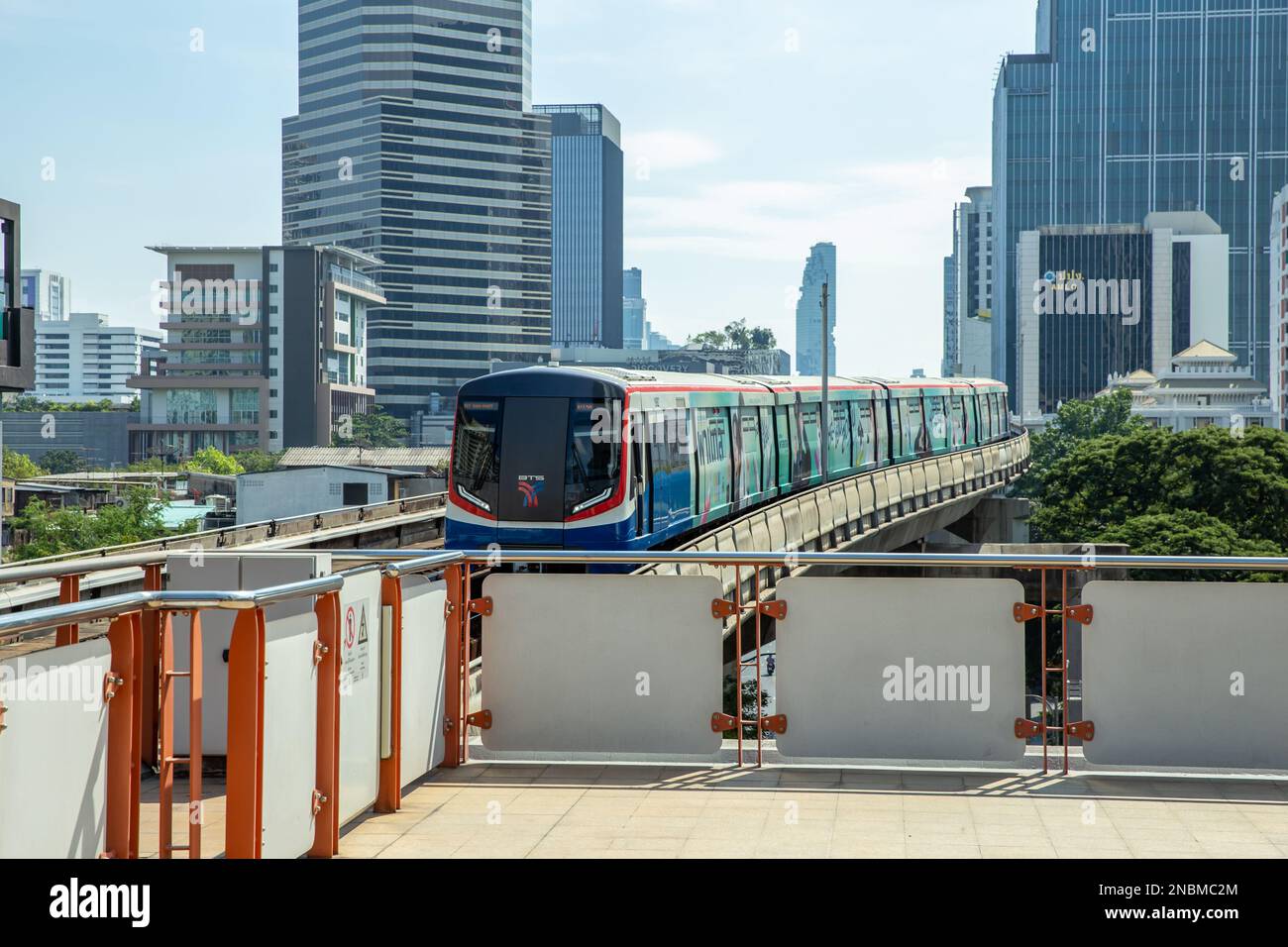 Bangkok Thailand January 25 2023 The Bts Ratchathewi Station In Bangkok Thailand January 25 2023 The Bts Ratchathewi Station In