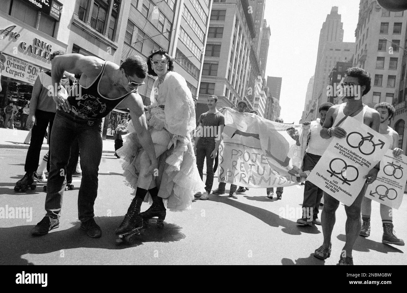 some-of-50-000-marchers-carry-signs-during-new-york-s-annual-gay-pride