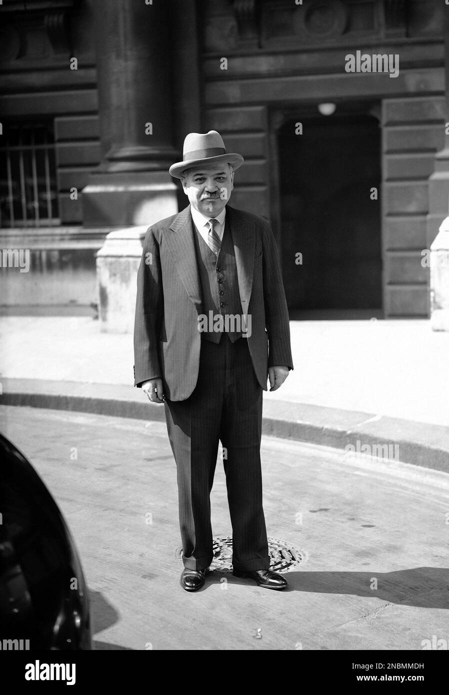 Ivan Maiski, Russian Ambassador calling at the Foreign Office in London