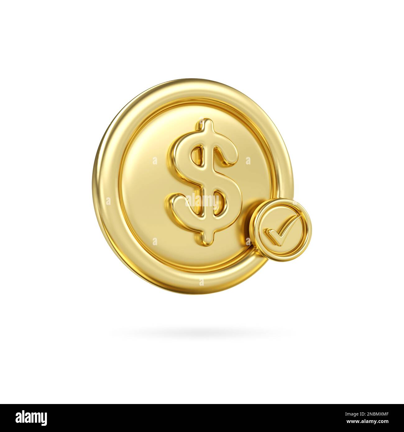 Cash currency icon symbol 3d hi-res stock photography and images - Alamy